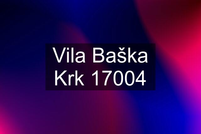 Vila Baška Krk 17004