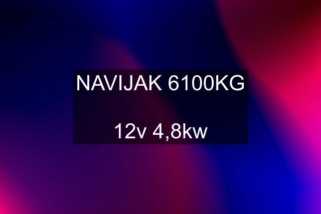 NAVIJAK 6100KG  12v 4,8kw