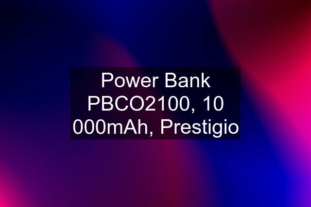 Power Bank PBCO2100, 10 000mAh, Prestigio