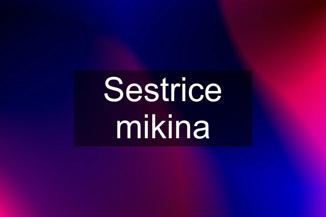 Sestrice mikina