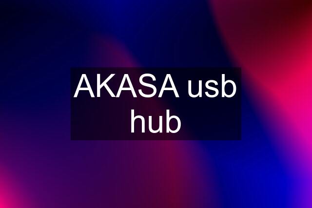 AKASA usb hub