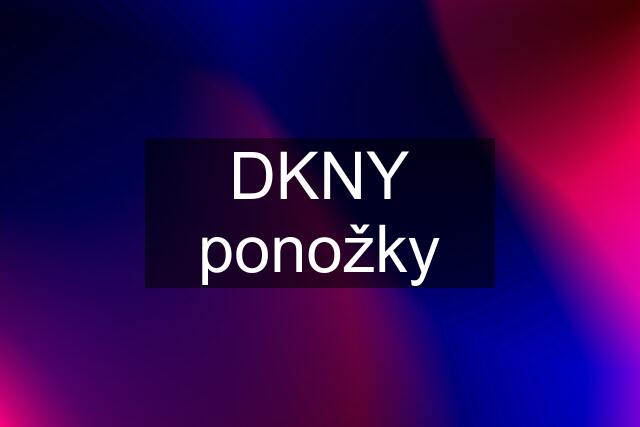 DKNY ponožky