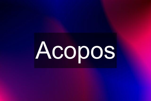 Acopos