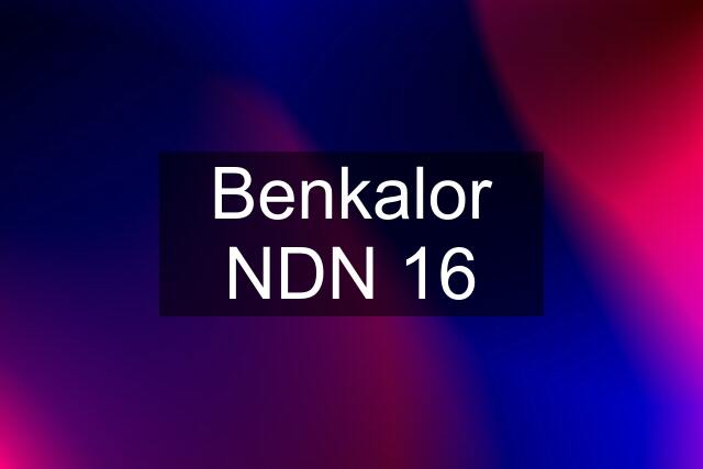 Benkalor NDN 16