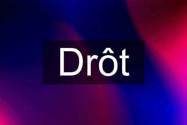 Drôt