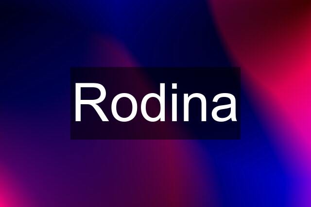 Rodina