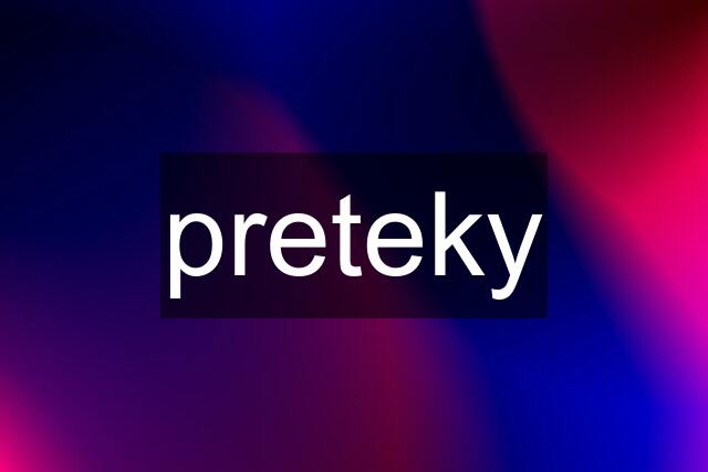 preteky