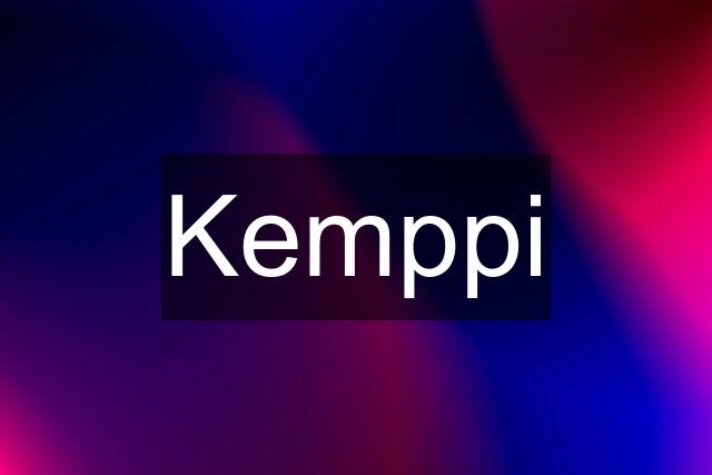 Kemppi