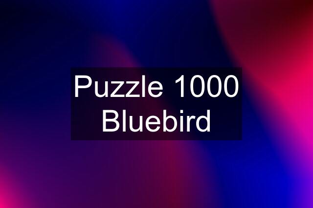 Puzzle 1000 Bluebird