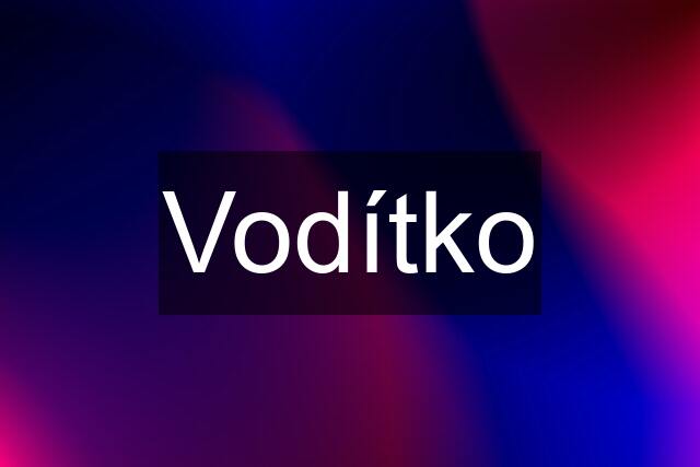 Vodítko