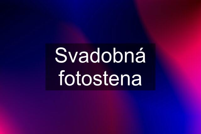 Svadobná fotostena