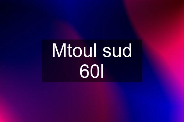 Mtoul sud 60l