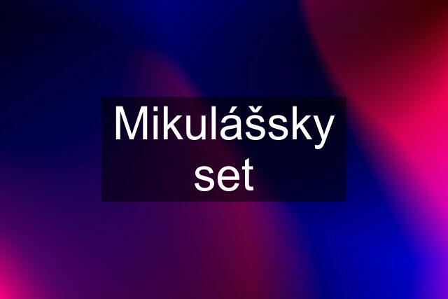 Mikulášsky set