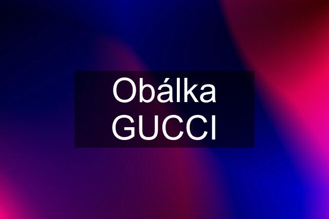 Obálka GUCCI