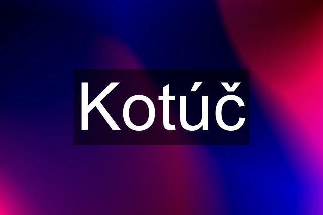 Kotúč