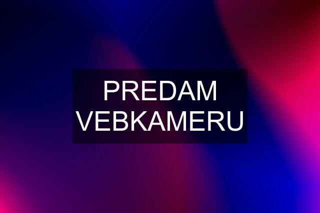 PREDAM VEBKAMERU