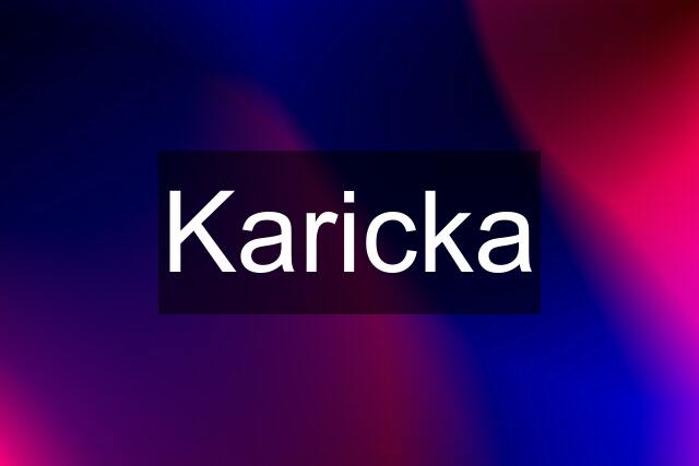 Karicka