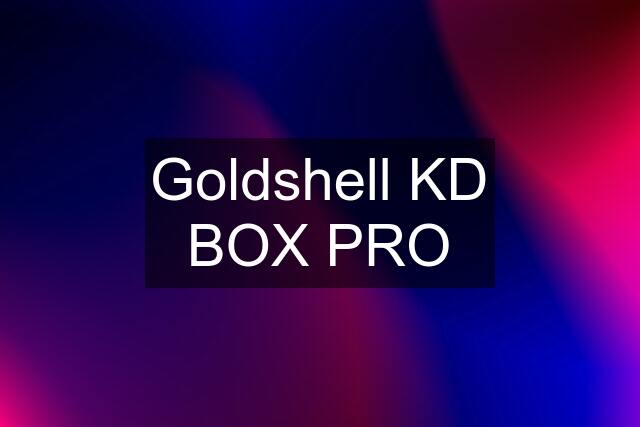 Goldshell KD BOX PRO