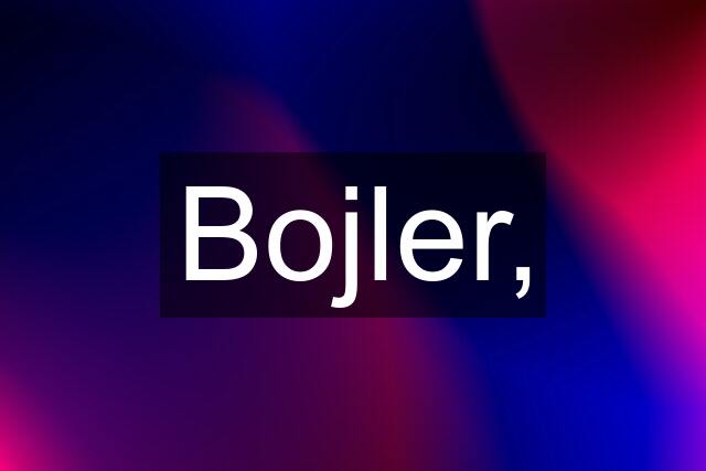 Bojler,