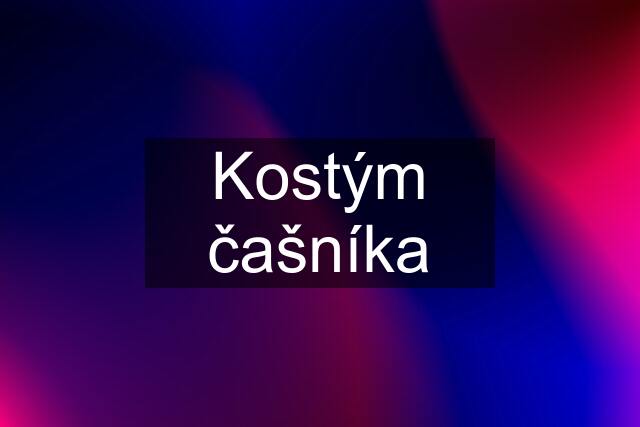 Kostým čašníka