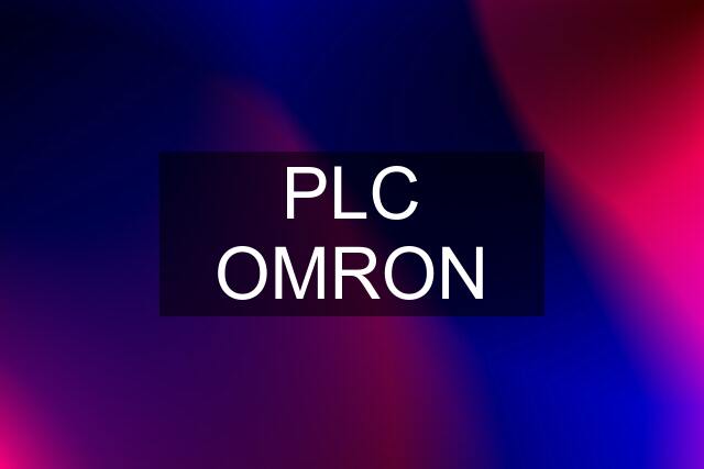 PLC OMRON