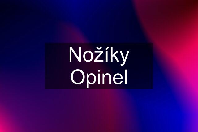 Nožíky Opinel