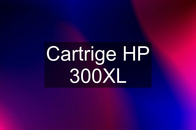 Cartrige HP 300XL