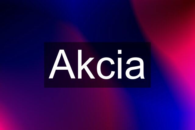 Akcia