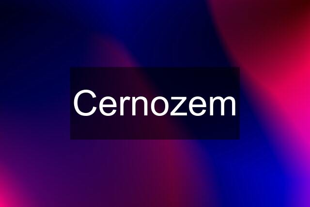 Cernozem