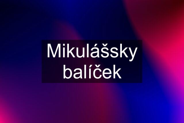 Mikulášsky balíček