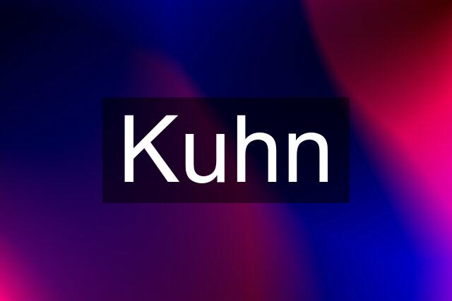 Kuhn