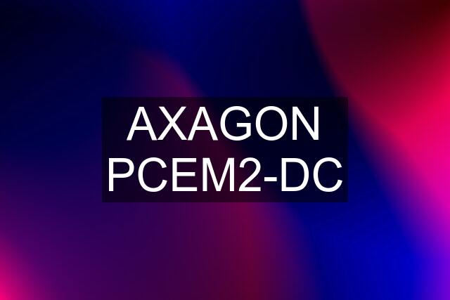 AXAGON PCEM2-DC