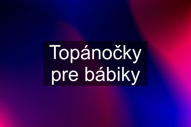 Topánočky pre bábiky