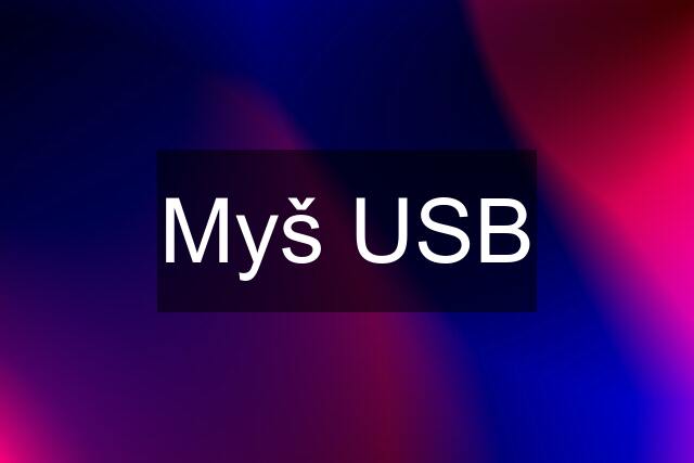 Myš USB