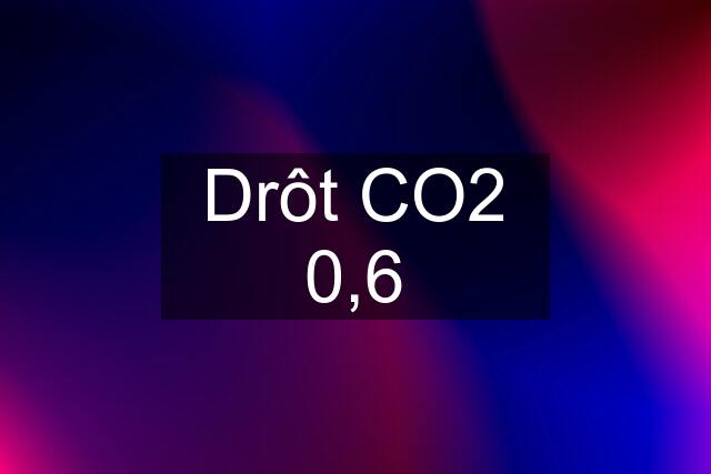 Drôt CO2 0,6