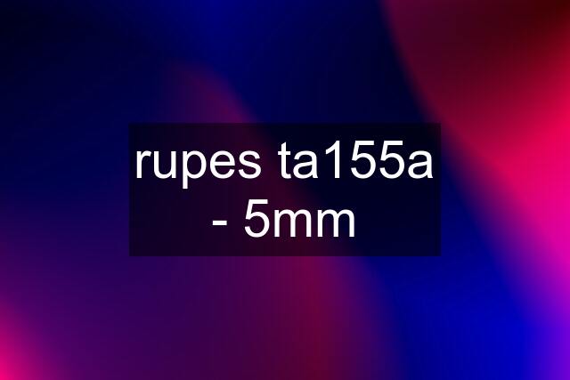 rupes ta155a - 5mm
