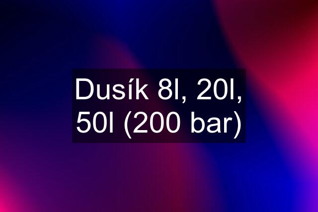 Dusík 8l, 20l, 50l (200 bar)