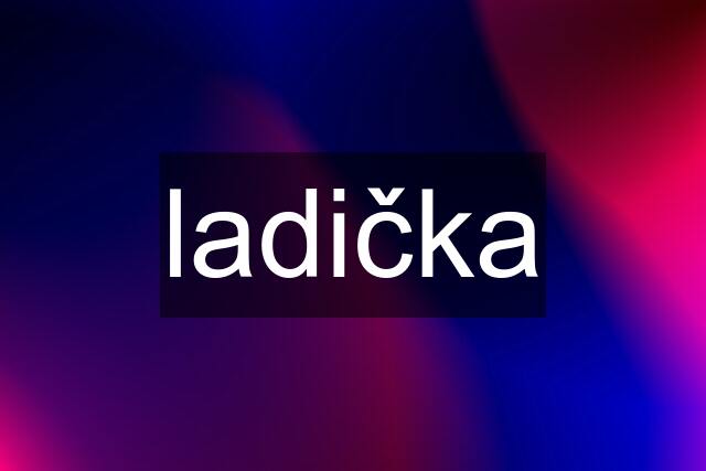 ladička