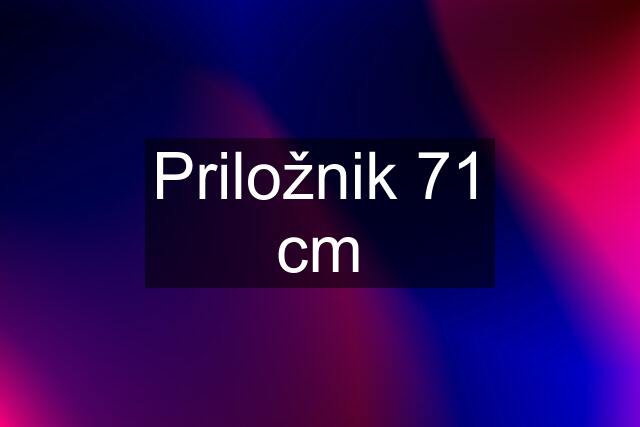 Priložnik 71 cm