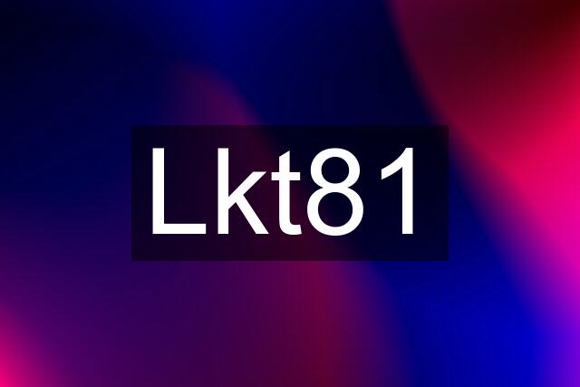 Lkt81