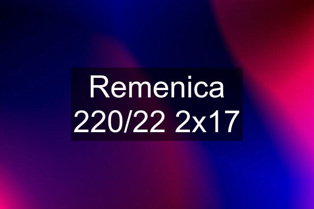 Remenica 220/22 2x17