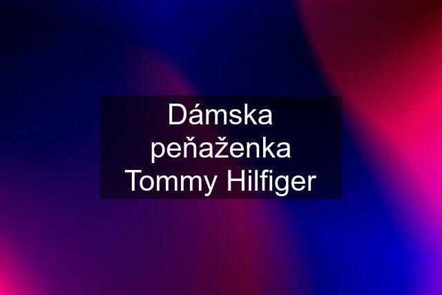 Dámska peňaženka Tommy Hilfiger