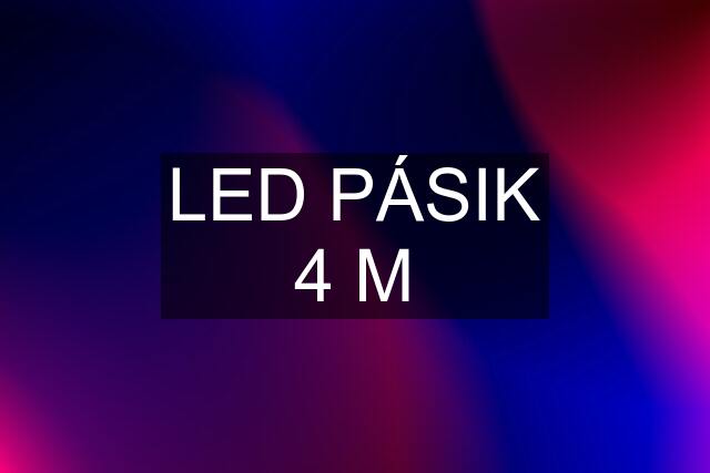 LED PÁSIK 4 M