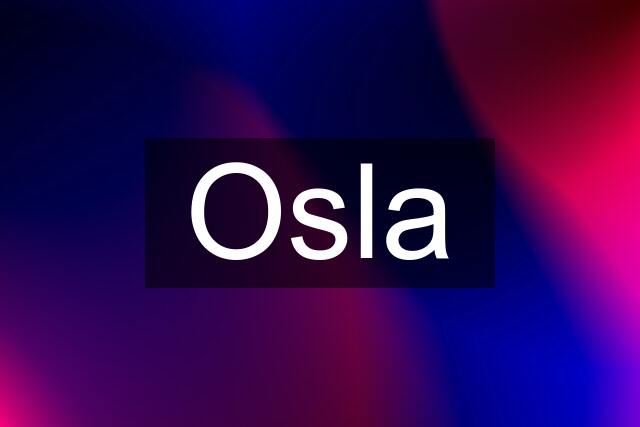 Osla