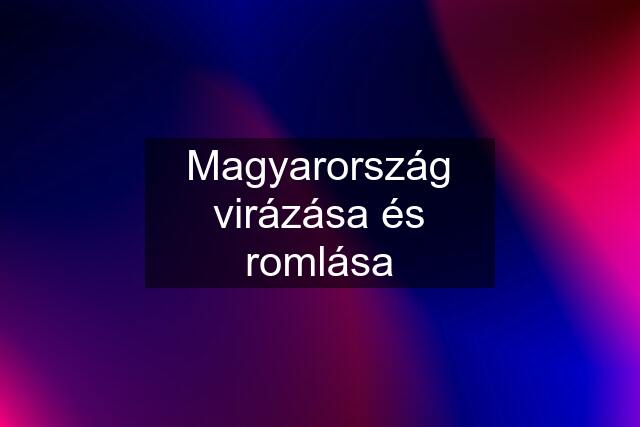 Magyarország virázása és romlása