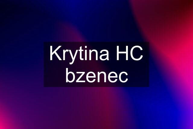 Krytina HC bzenec