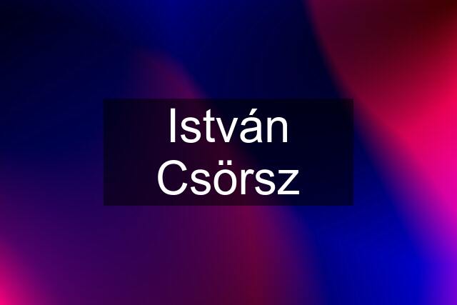 István Csörsz