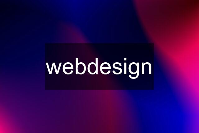 webdesign