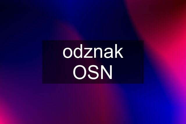 odznak OSN