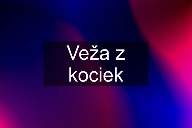 Veža z kociek